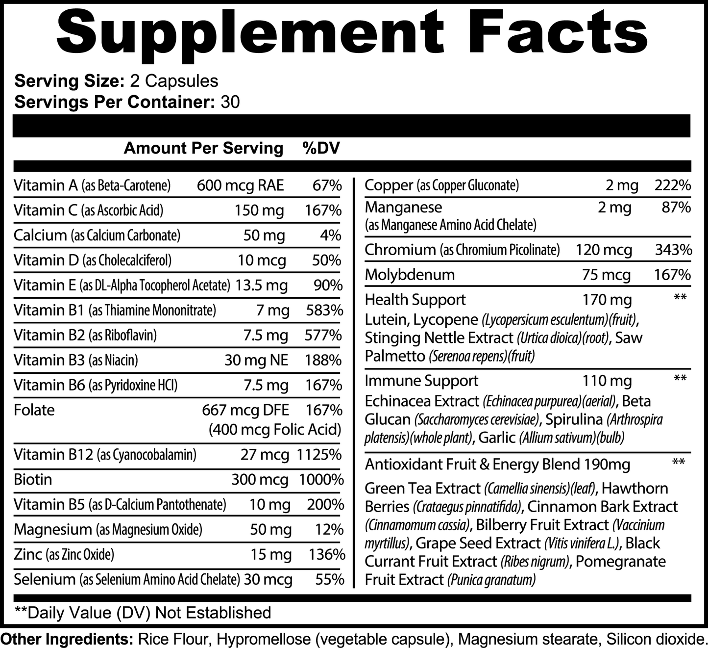 Benure | A-Z Multivitamin for her